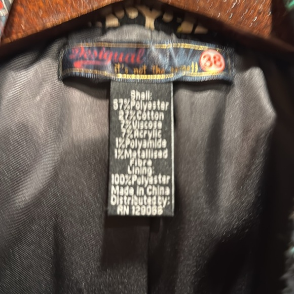 SOLD on another site -Fab Desigual jacket L - Picture 3 of 8
